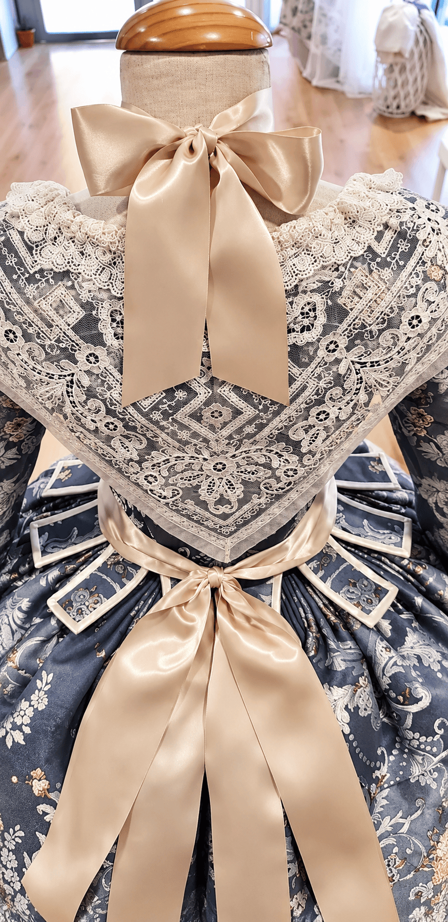 Marina Civera FMV 2019 vestida por Segles Indumentaria 