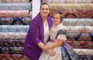 Marina Garcia Arribas, Fallera Mayor Infantil de Valencia 2024 en Segles Indumentaria Valenciana